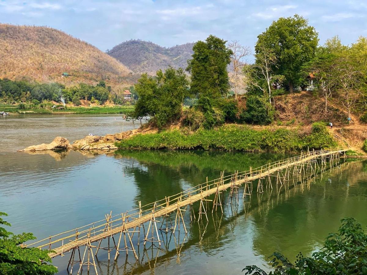 Villa Kiengkham晶康民宿 لوانغ برابانغ المظهر الخارجي الصورة